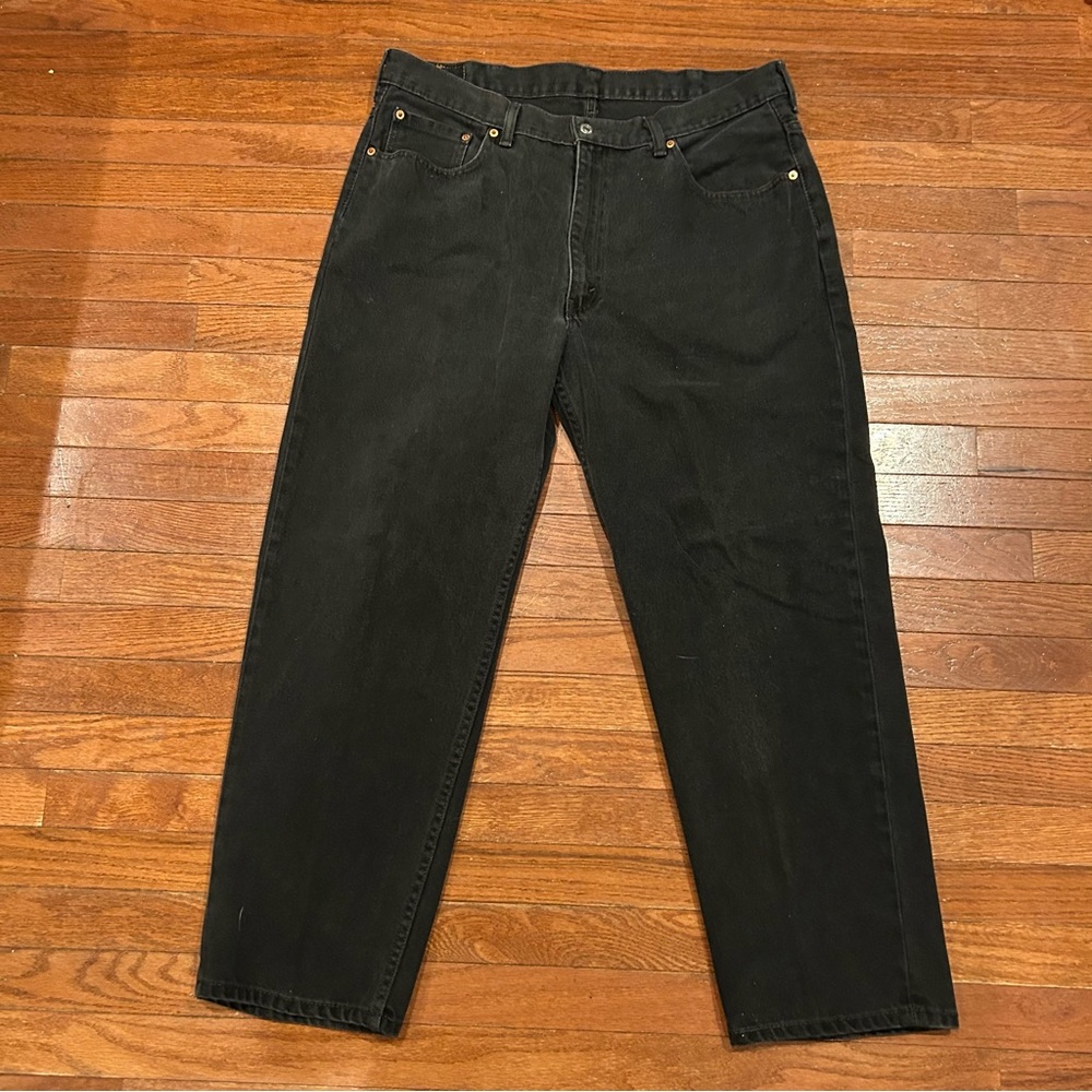 LEVIS 550 Men’s size 40x30 Black Jeans